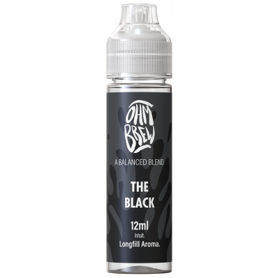 The Black – Ohm Brew – Longfill Aroma 12 ml
