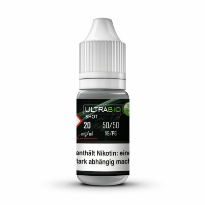 Nikotin Shot 20 mg/ml – UltraBio – 10 ml