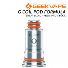 G Coil Pod Formula - GeekVape - Ersatzcoil G Coil Pod Formula - GeekVape - Ersatzcoil