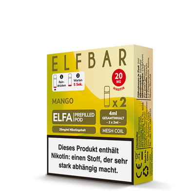 Mango – ELFA CP – Prefilled Pod