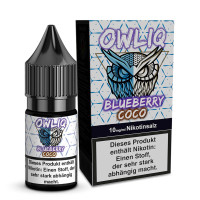Blueberry Coco - OWLIQ - Nicsalt Liquid 10 ml Blueberry Coco - OWLIQ - Nicsalt Liquid 10 ml