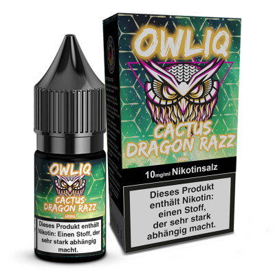 Cactus Dragon Razz - OWLIQ - Nicsalt Liquid 10 ml