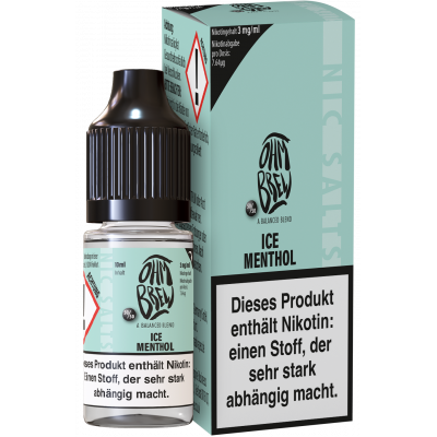 Ice Menthol - Ohm Brew - Nicsalt Liquid 10 ml