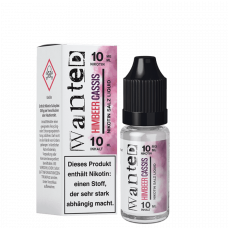 Himbeer Cassis - Wanted Overdosed - Nicsalt Liquid 10 ml Himbeer Cassis - Wanted Overdosed - Nicsalt Liquid 10 ml
