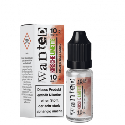 Kirsche Limette - Wanted Overdosed - Nicsalt Liquid 10 ml