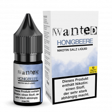 Honigbeere – Wanted Overdosed – Nicsalt Liquid 10 ml Honigbeere – Wanted Overdosed – Nicsalt Liquid 10 ml