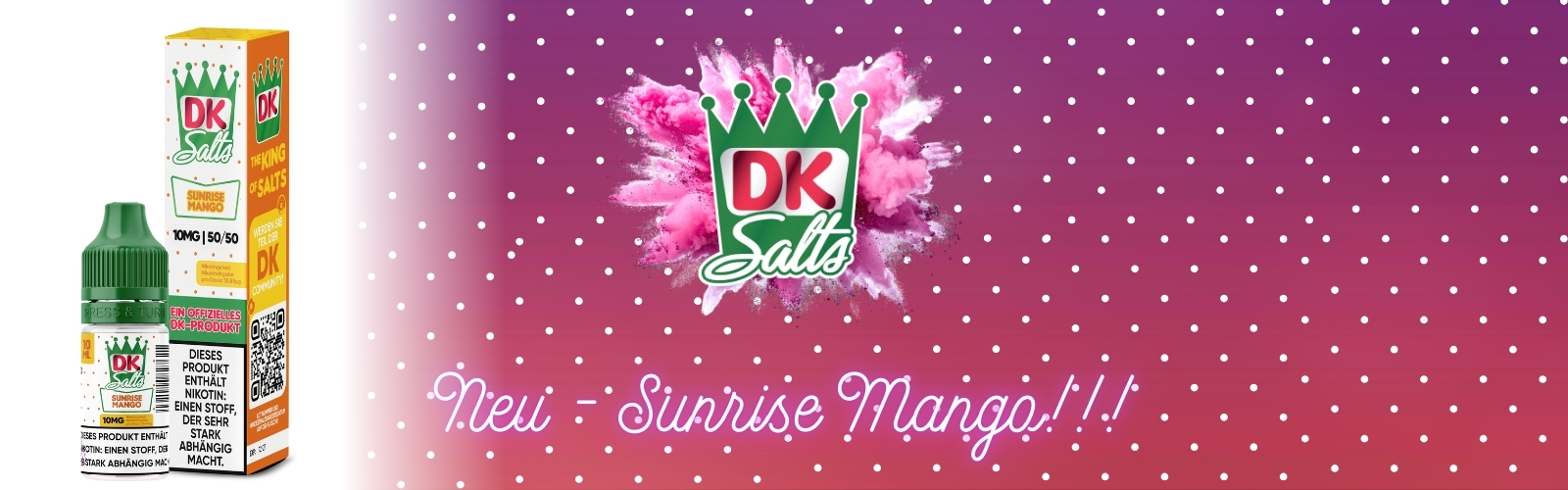 DK salts sunrise mango